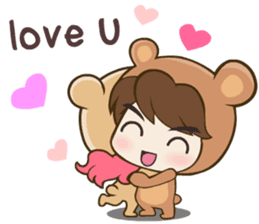 Because I Love You..(ENG) sticker #10213119