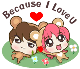 Because I Love You..(ENG) sticker #10213151