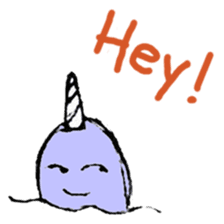 Narw in Arctic sticker #10213513