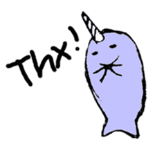 Narw in Arctic sticker #10213514