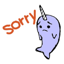 Narw in Arctic sticker #10213516