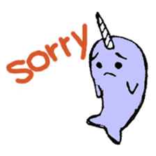 Narw in Arctic sticker #10213516