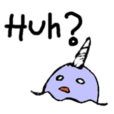 Narw in Arctic sticker #10213517