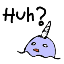 Narw in Arctic sticker #10213517