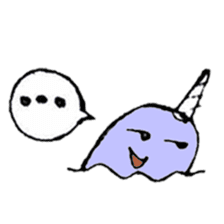 Narw in Arctic sticker #10213521