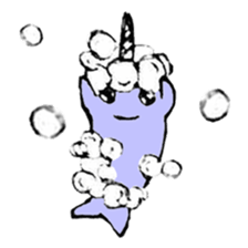 Narw in Arctic sticker #10213523