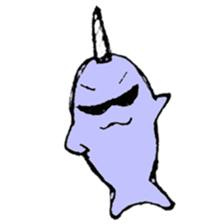 Narw in Arctic sticker #10213524
