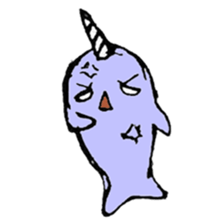Narw in Arctic sticker #10213525