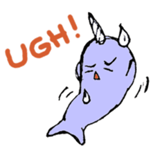 Narw in Arctic sticker #10213526