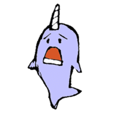 Narw in Arctic sticker #10213527