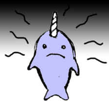 Narw in Arctic sticker #10213528