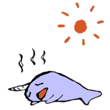 Narw in Arctic sticker #10213529