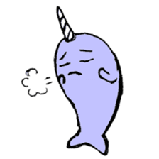 Narw in Arctic sticker #10213534