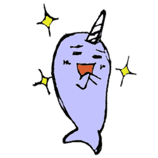 Narw in Arctic sticker #10213537