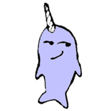 Narw in Arctic sticker #10213540