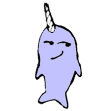 Narw in Arctic sticker #10213540