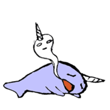 Narw in Arctic sticker #10213542