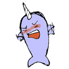 Narw in Arctic sticker #10213544
