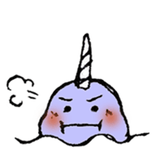Narw in Arctic sticker #10213545