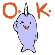 Narw in Arctic sticker #10213548