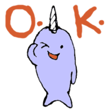 Narw in Arctic sticker #10213548