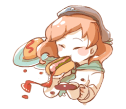 Chapo's daily life stickers sticker #10213559