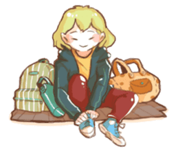 Chapo's daily life stickers sticker #10213586