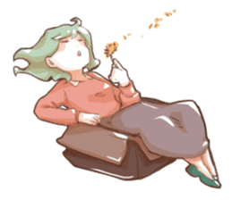 Chapo's daily life stickers sticker #10213589