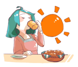 Chapo's daily life stickers sticker #10213591