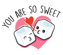 CUPCAKE LOVE: A sweet story sticker #10214316