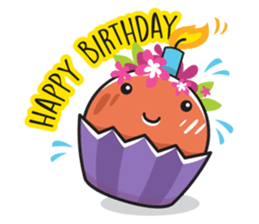 CUPCAKE LOVE: A sweet story sticker #10214338