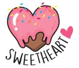 CUPCAKE LOVE: A sweet story sticker #10214341