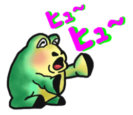 Egguri-Frog&Girl sticker #10214473