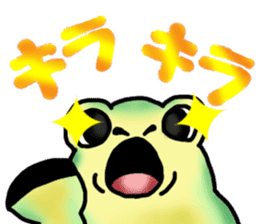 Egguri-Frog&Girl sticker #10214474