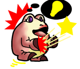 Egguri-Frog&Girl sticker #10214488