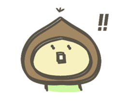 The Peach and Chestnut Sticker sticker #10214540