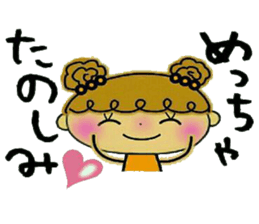 I prefer! Kansai accent! sticker #10214648