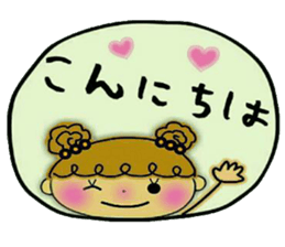 I prefer! Kansai accent! sticker #10214665