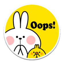 Spoiled Rabbit "Stickers" sticker #10214845