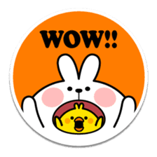 Spoiled Rabbit "Stickers" sticker #10214847