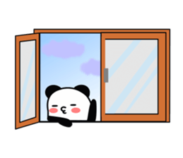Sticker of an interesting panda sticker #10214885