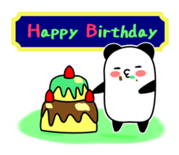 Sticker of an interesting panda sticker #10214911