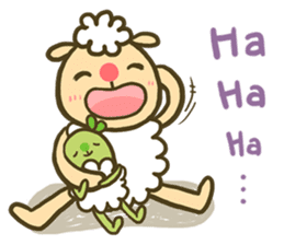 sheep sheep yang yang' s idioms sticker #10214993