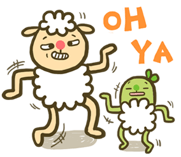 sheep sheep yang yang' s idioms sticker #10214994