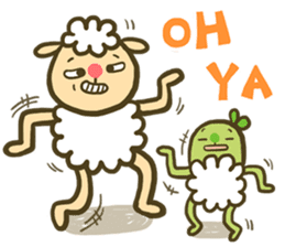 sheep sheep yang yang' s idioms sticker #10214994