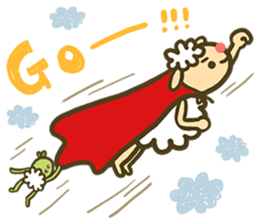 sheep sheep yang yang' s idioms sticker #10215007