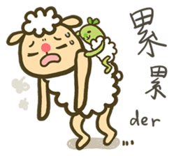 sheep sheep yang yang' s idioms sticker #10215011