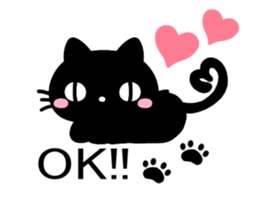 cute cat sticker 1 sticker #10215193