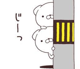 Daily Lives of cute white dogs part2 sticker #10215276