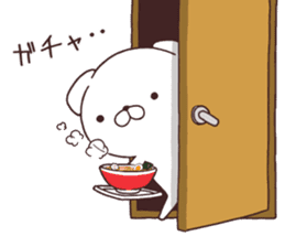 Daily Lives of cute white dogs part2 sticker #10215280